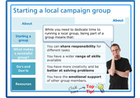 Setting up a local campaign group